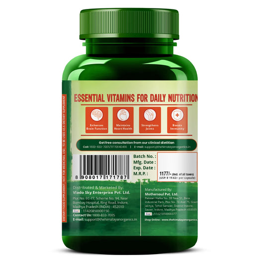 Vlado’s Himalayan Organics Plant-Based Multivitamin Omega 3