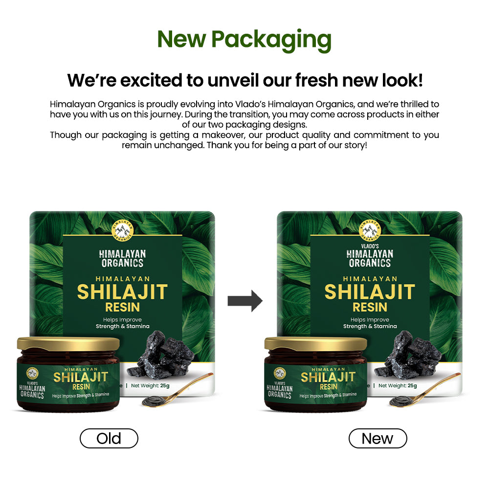 Vlado's Himalayan Organics Shilajit Resin | Pure & Potent