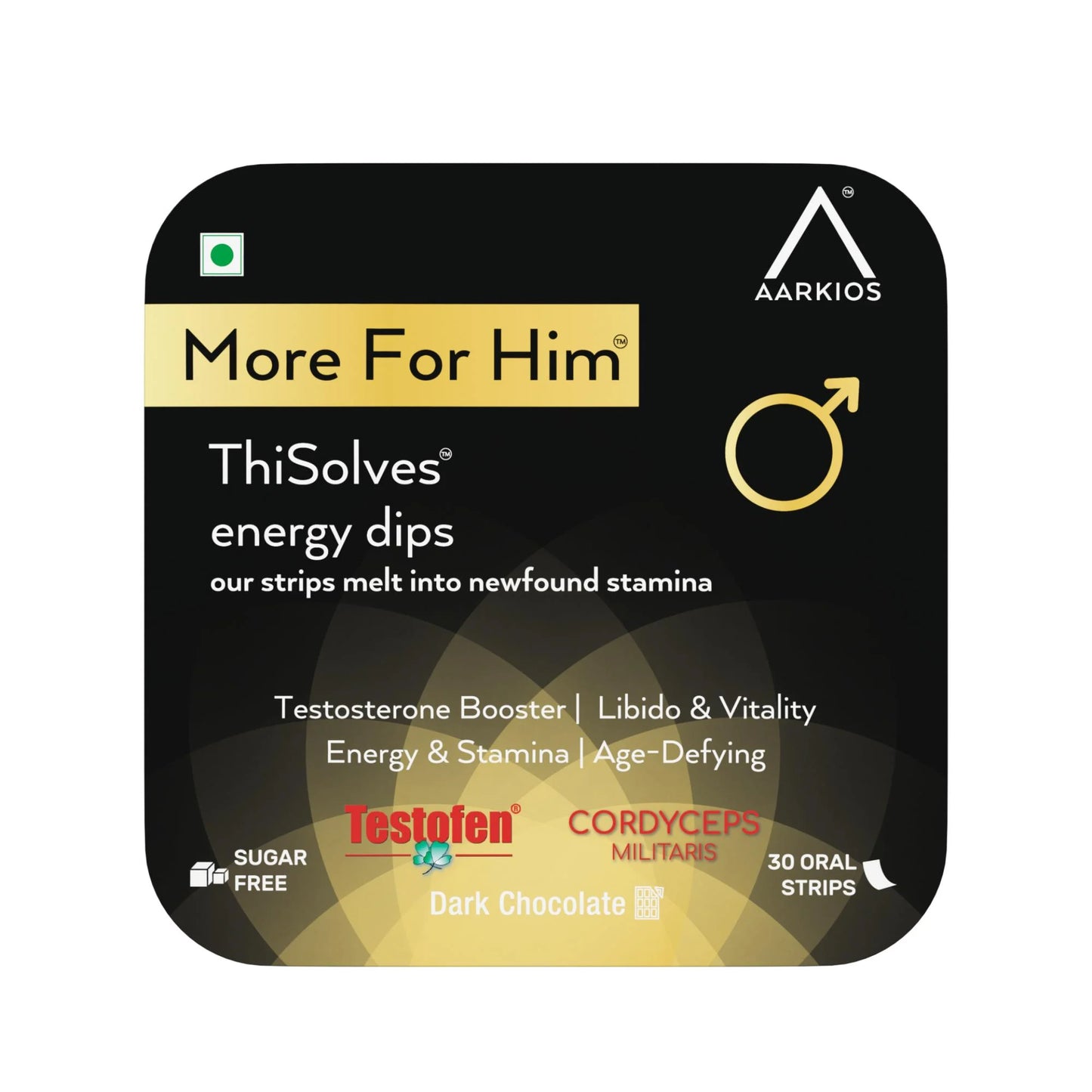 Aarkios More for Him – Energy & Vitality Oral Strips