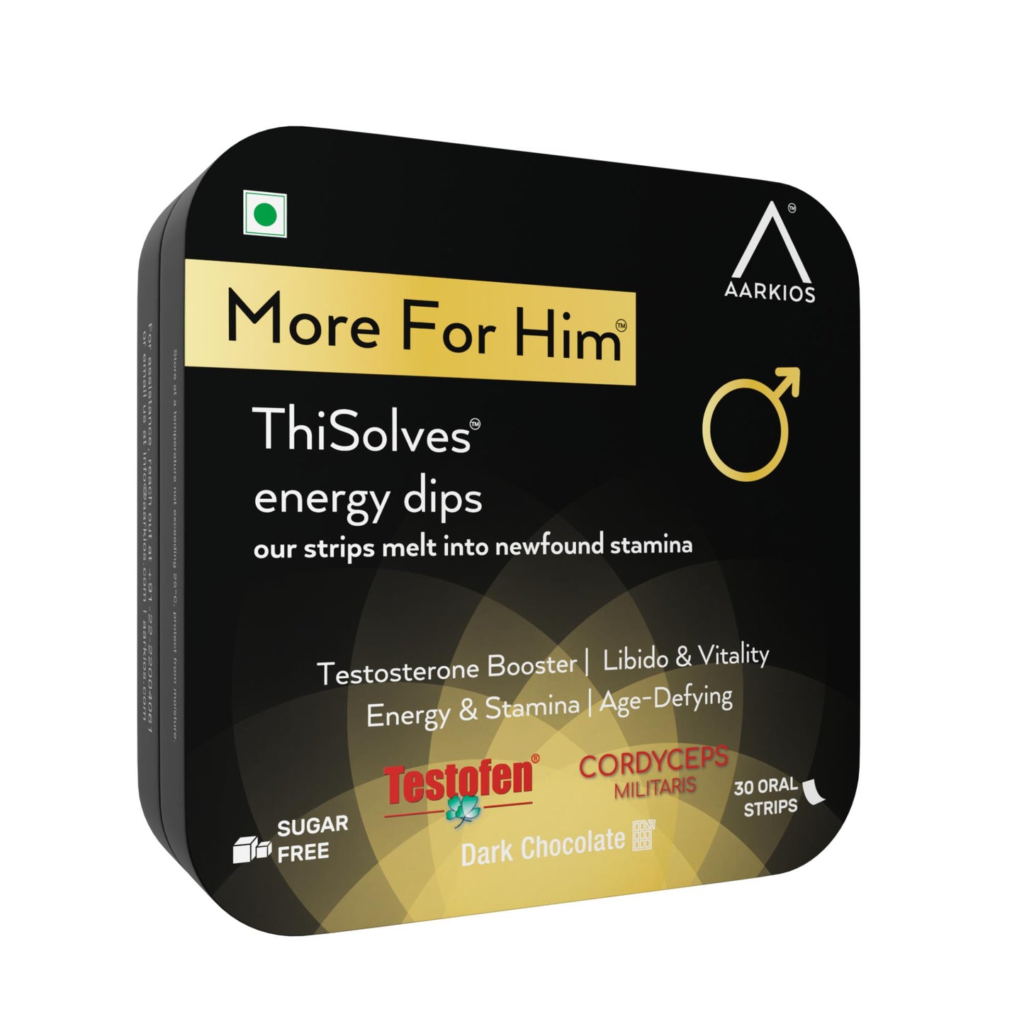 Aarkios More for Him – Energy & Vitality Oral Strips