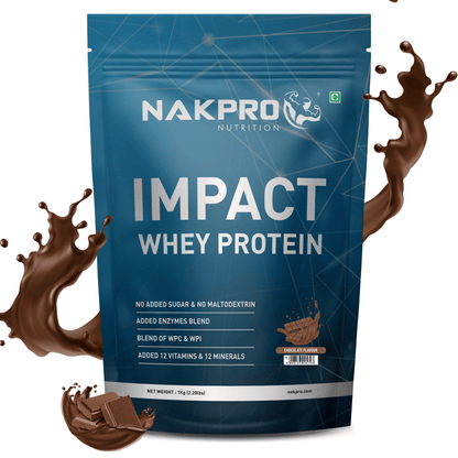 Nakpro Impact Whey Protein | 24g Protein & 4.9g BCAA