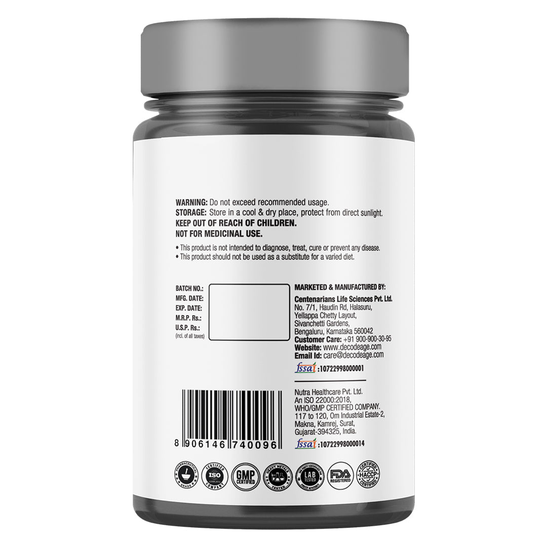 Decode Age ResVit | Advanced Resveratrol Supplement