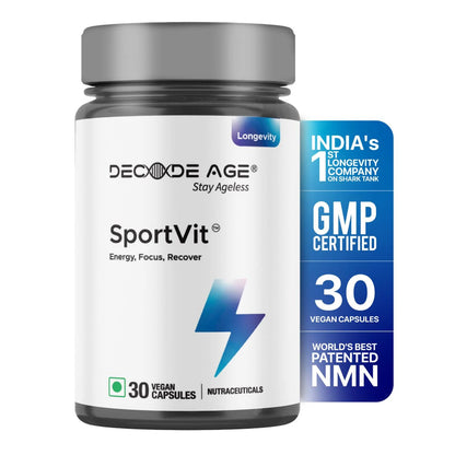Decode Age SportVit | Caffeine-Free Pre-Workout Boost