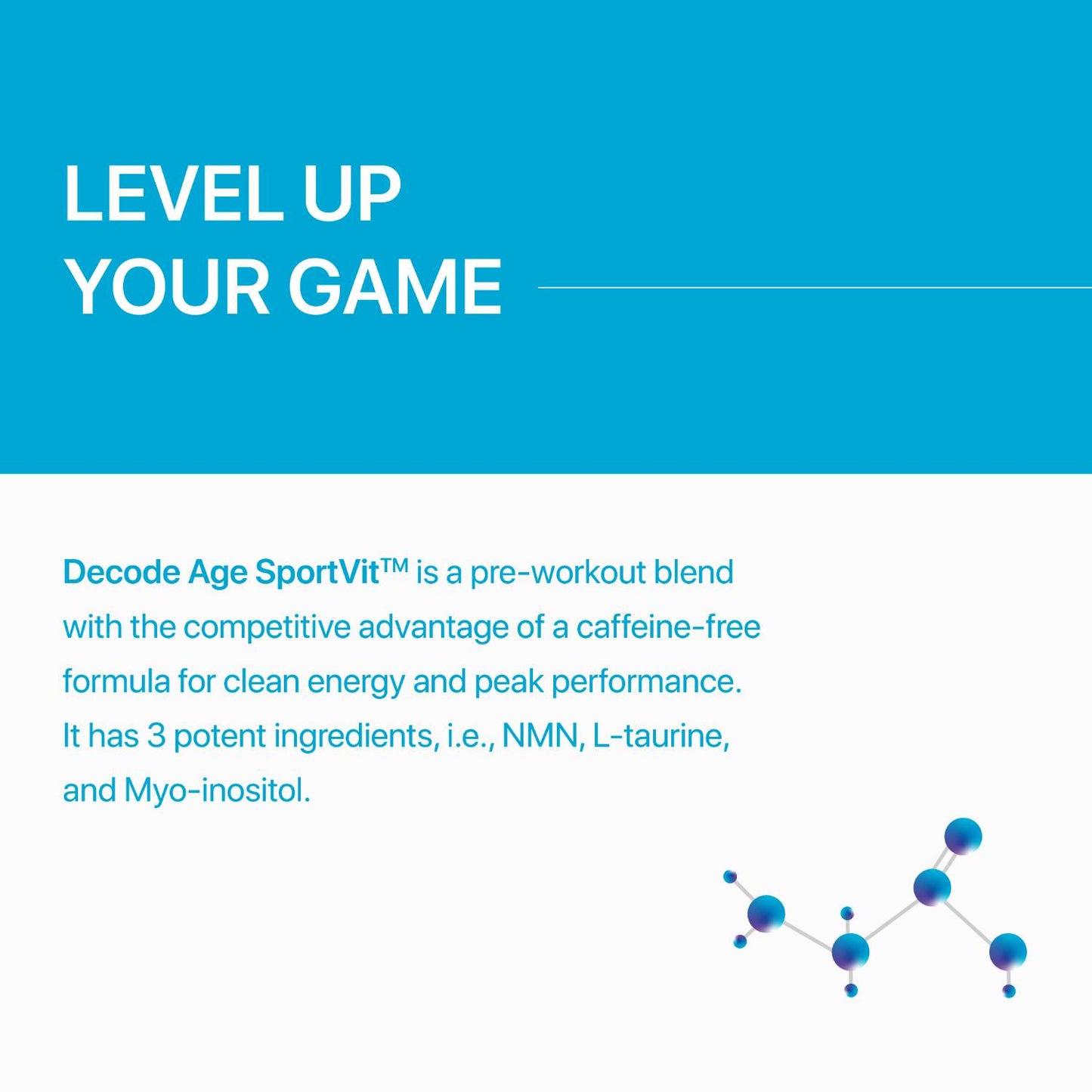 Decode Age SportVit | Caffeine-Free Pre-Workout Boost