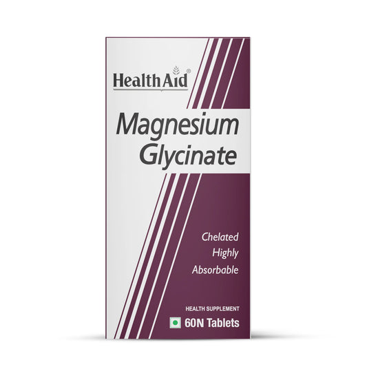 HealthAid Magnesium Glycinate with Zinc | Muscle & Sleep