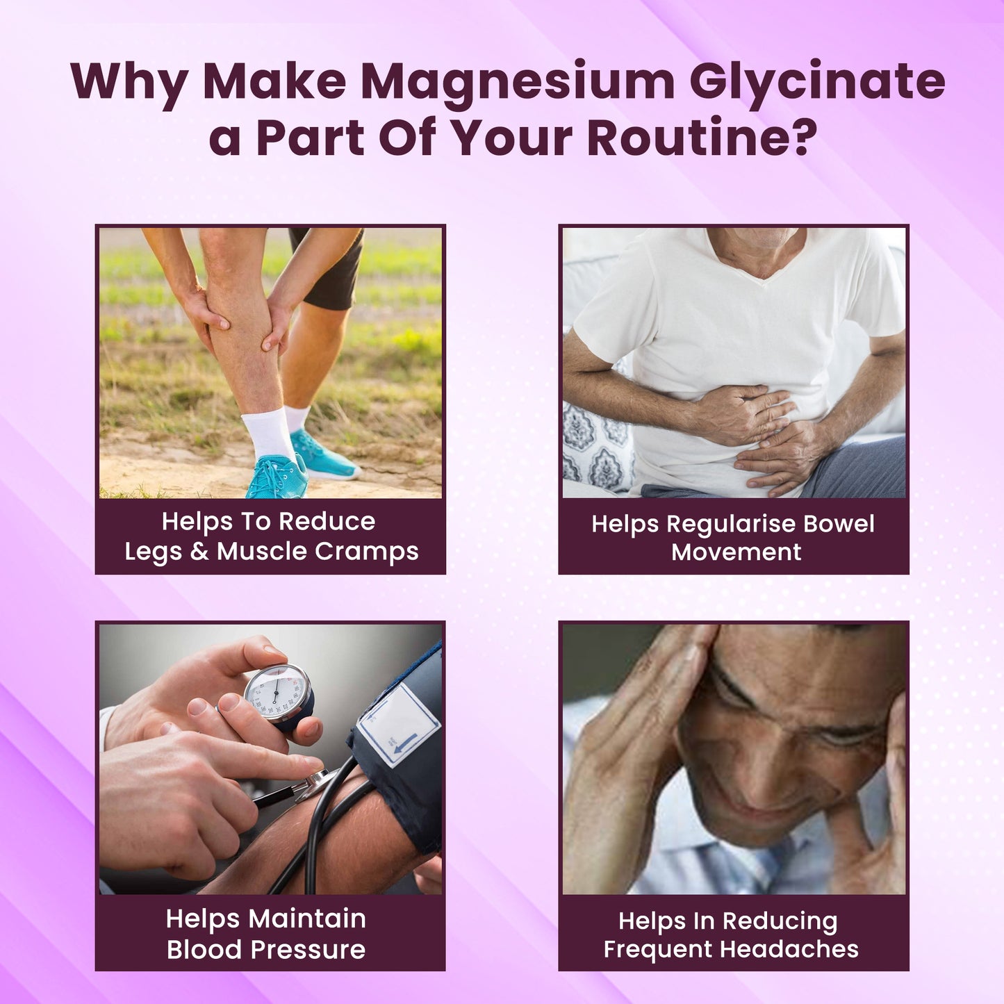 HealthAid Magnesium Glycinate with Zinc | Muscle & Sleep
