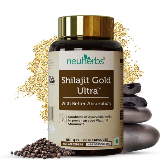 Neuherbs Shilajit Gold Ultra Resin for Energy & Stamina