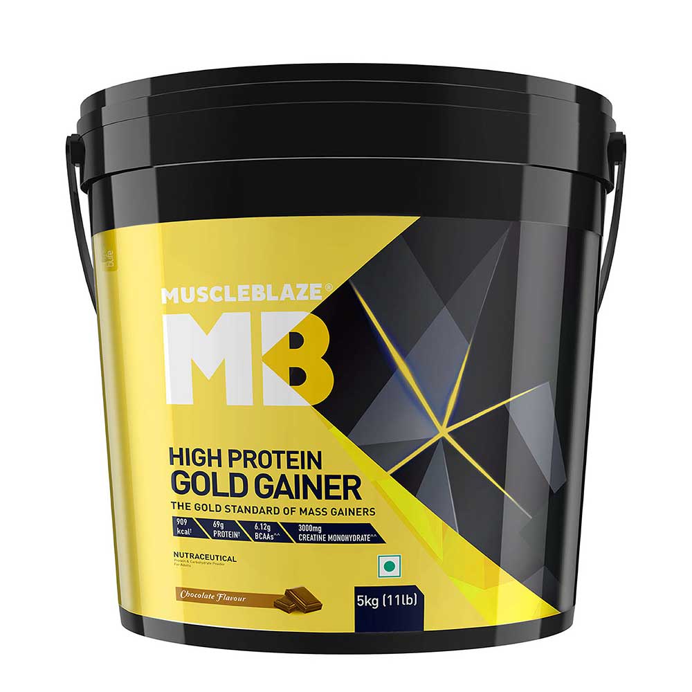MuscleBlaze High Protein Gold Gainer | Clean Mass Gain