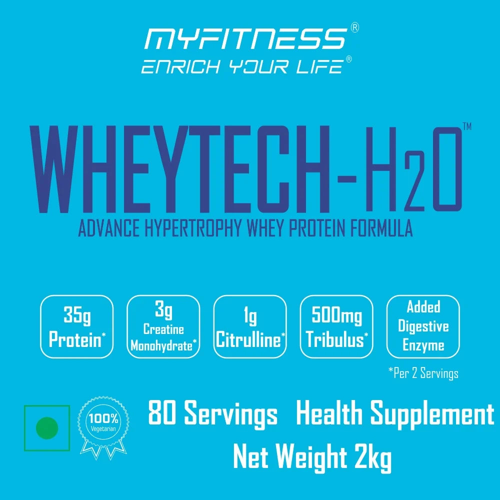 Myfitness Wheytech-H2O | Premium Protein & Muscle Support