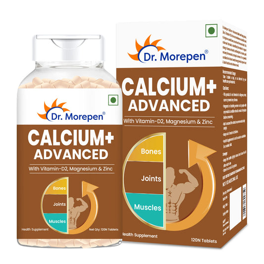 Dr. Morepen Calcium+ Advanced | Bone & Muscle Support