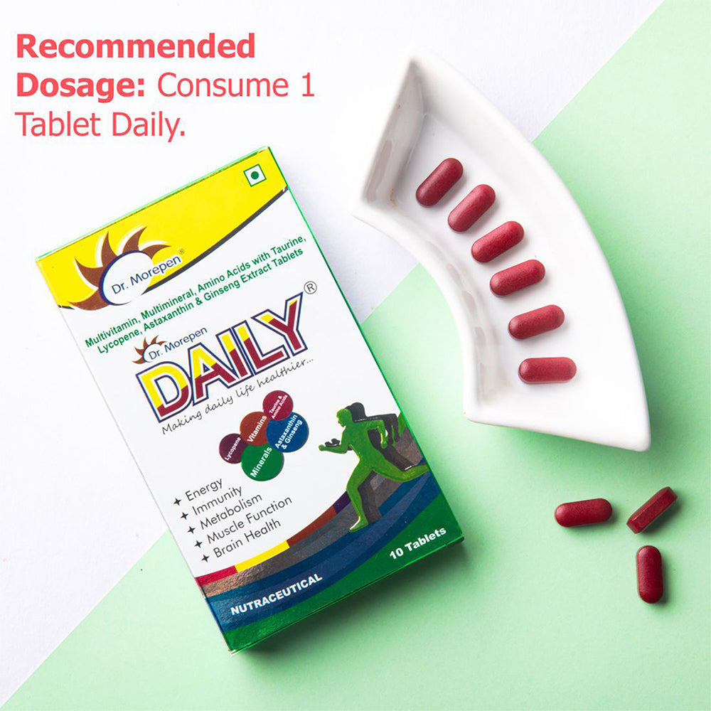 Dr. Morepen Daily Multivitamin - Boost Energy & Immunity