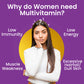 Dr. Morepen Multivitamin Women | Energy & Immunity Booster