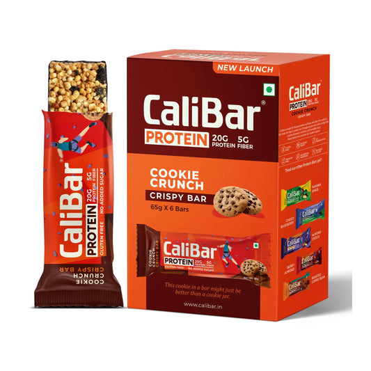 CaliBar 20g Protein Bar Cookie Crunch Crispy