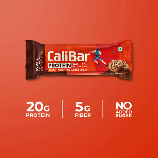 CaliBar 20g Protein Bar Cookie Crunch Crispy