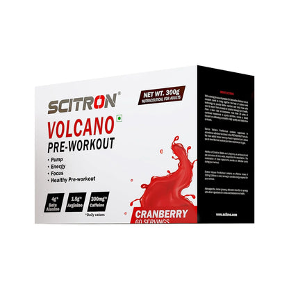 Scitron Volcano Pre Workout – Energy & Muscle Pumps