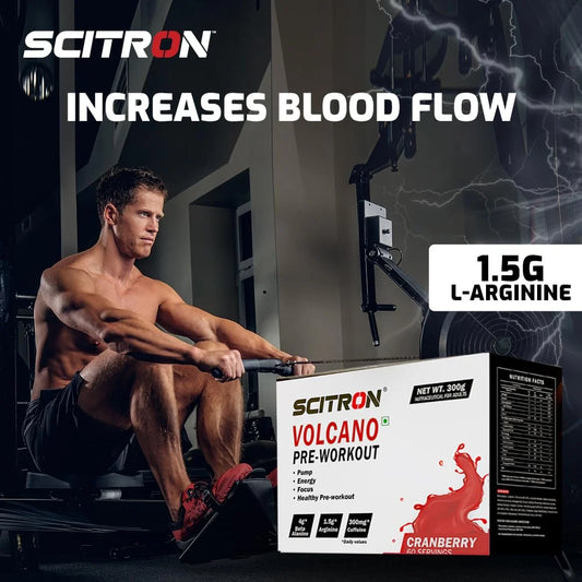 Scitron Volcano Pre Workout – Energy & Muscle Pumps