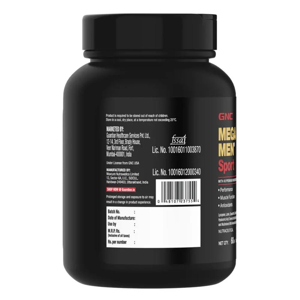 GNC Mega Men Sport – Performance Multivitamin
