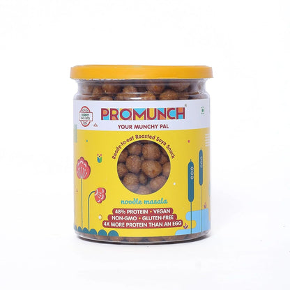 PROMUNCH Roasted Soya Snack Noodle Masala, 150 gm