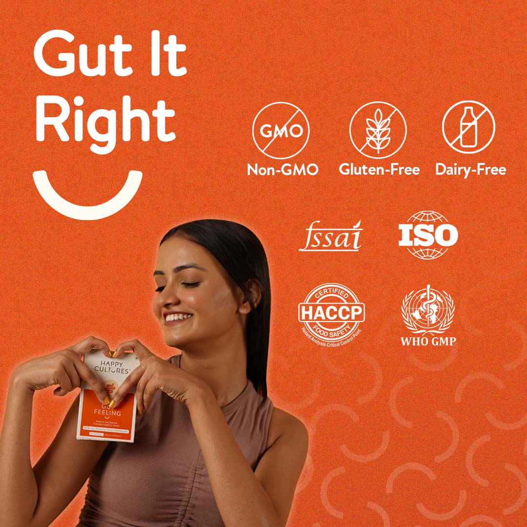 Velbiom Happy Cultures Gut Feeling | Probiotic Gut Health