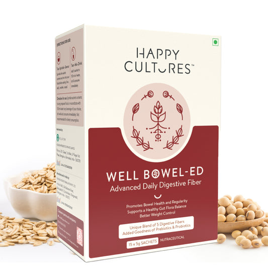 Velbiom Well Bowel-Ed | Happy Cultures Digestive Support
