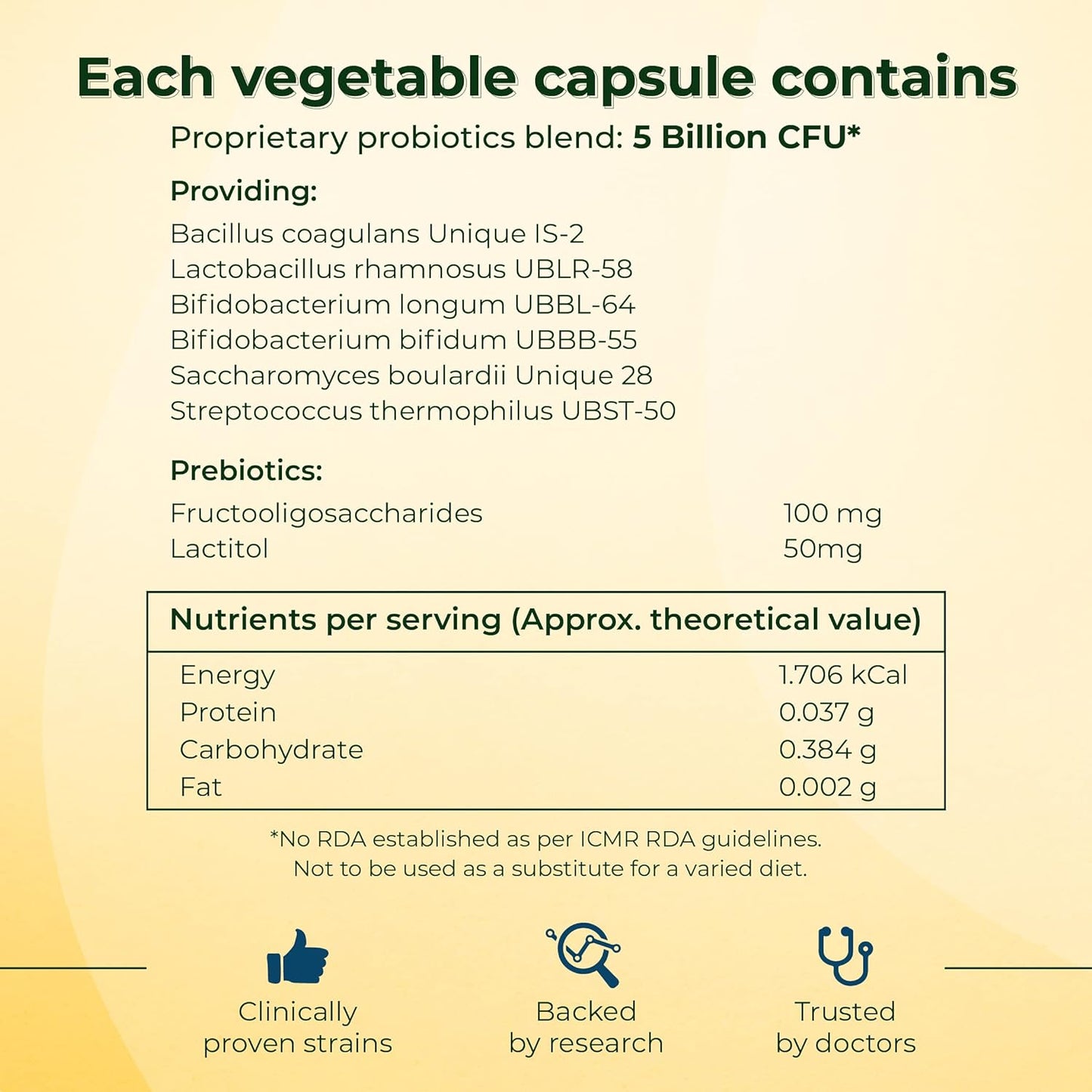 Velbiom Lactogut | Probiotic Supplement for Gut & Immunity