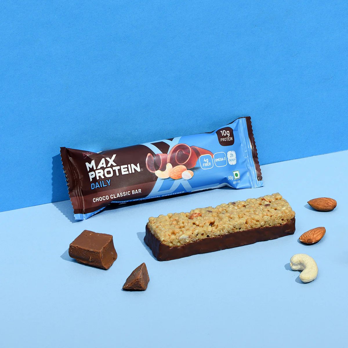 RiteBite Max Protein Bar | Daily Assorted Flavors, 10g Protein