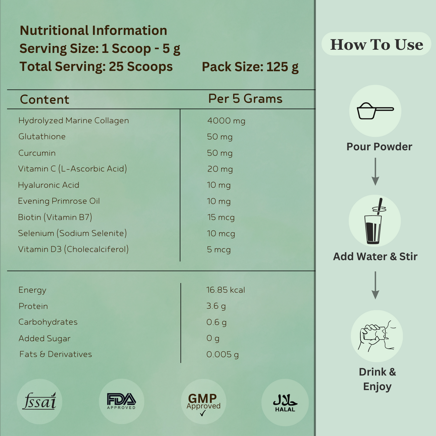 Inja Wellness Beauty Marine Collagen | Skin & Hair Health