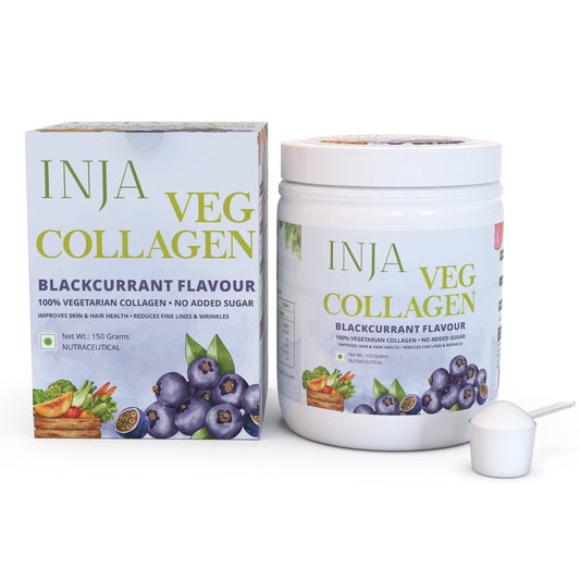 INJA Veg Collagen Supplement | Plant-Based Skin Support