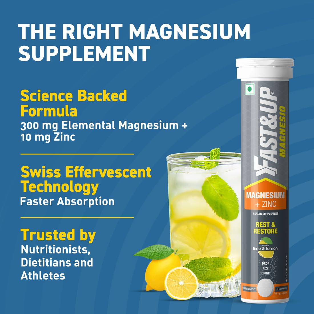 Fast&Up Magnesio – Magnesium & Zinc for Muscle Health