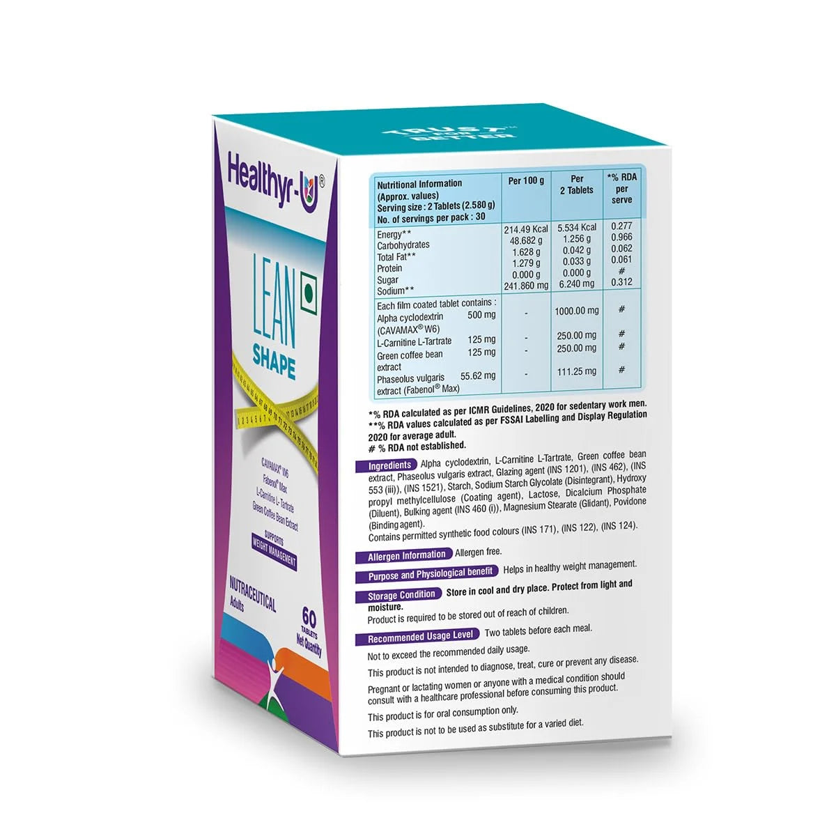 Healthyr-U Lean Shape | Weight Management Support
