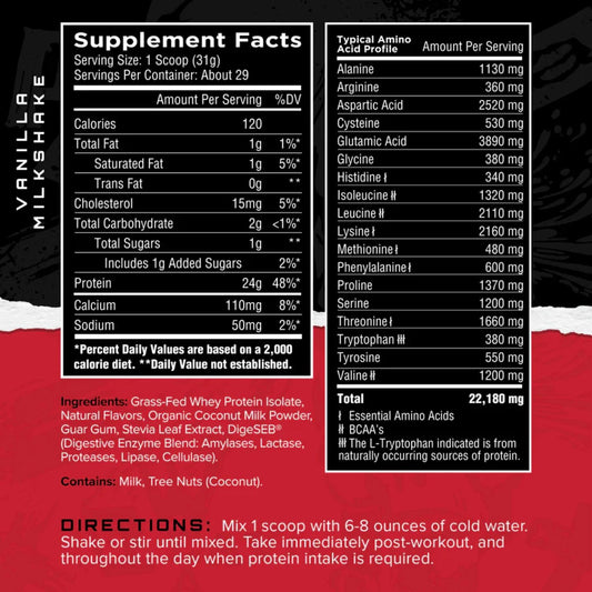 UNMATCHED Grass-Fed Whey Protein Isolate | Pure & Natural