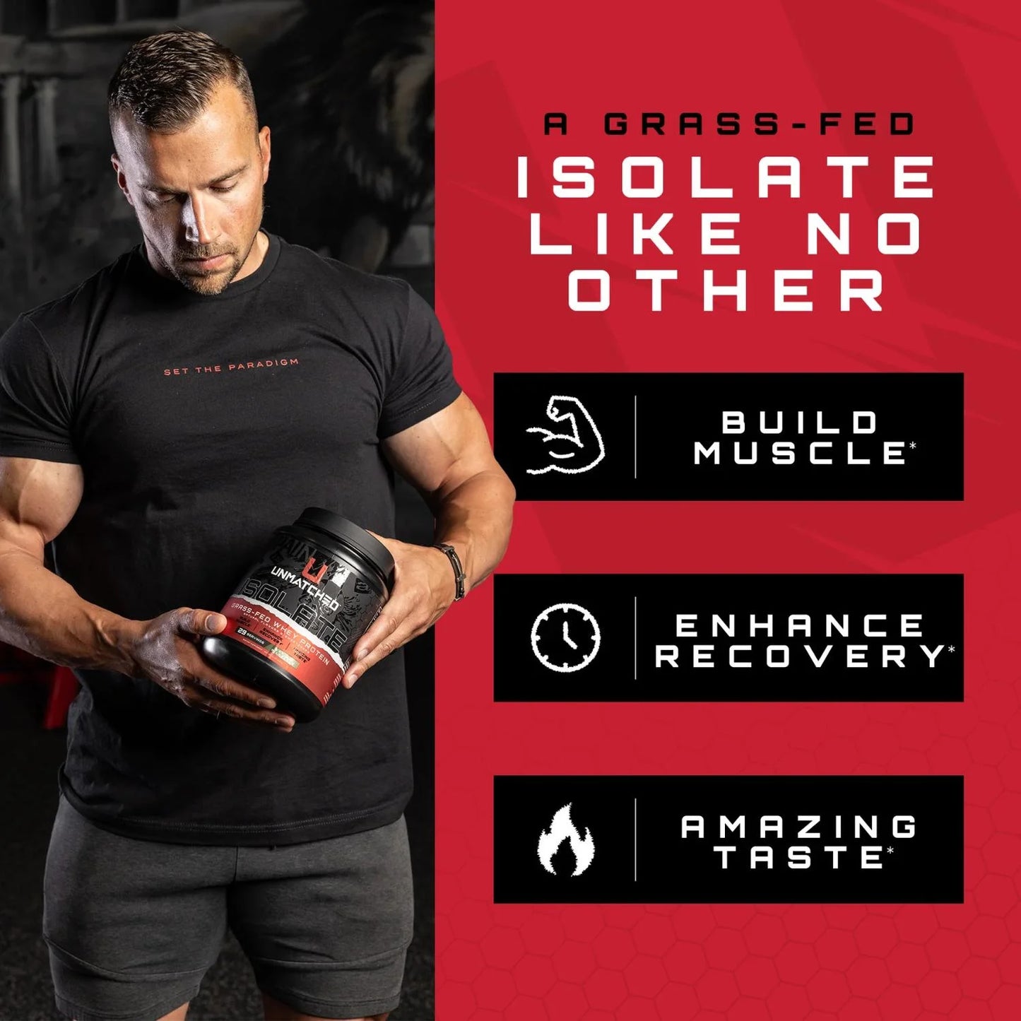 UNMATCHED Grass-Fed Whey Protein Isolate | Pure & Natural