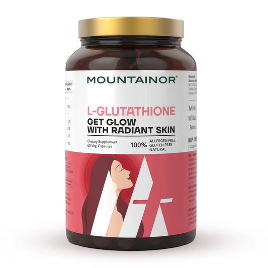 Mountainor L-Glutathione 1000mg | Radiant Skin Support