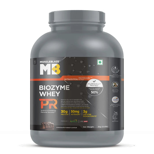 MuscleBlaze Biozyme Whey Protein PR - Fast Recovery