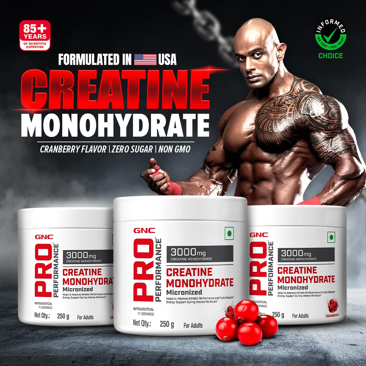 GNC Pro Performance Creatine – Muscle & Energy Boost