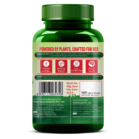 Vlado’s Himalayan Organics Plant Based Multivitamin 45+ Women