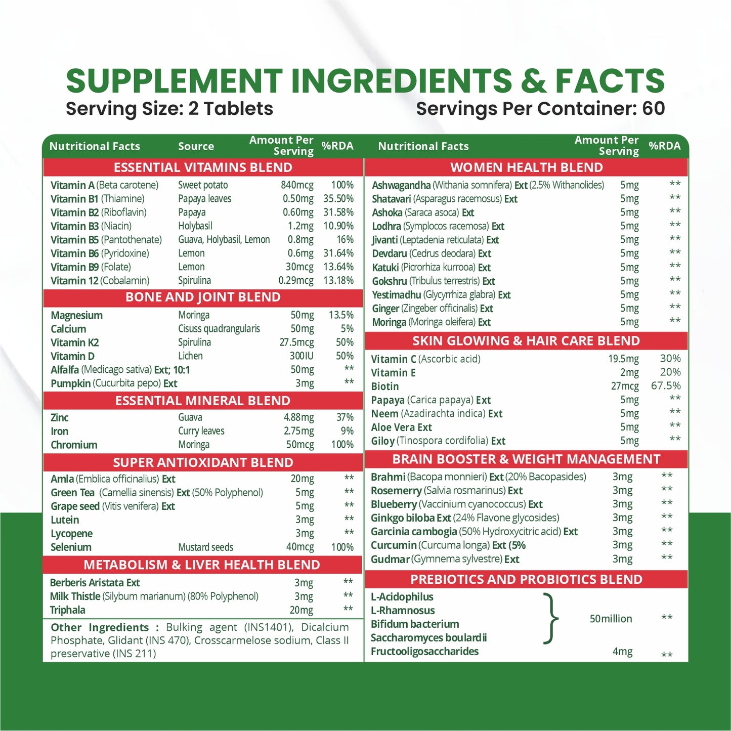 Vlado's Himalayan Organics Multivitamin 45+ Women
