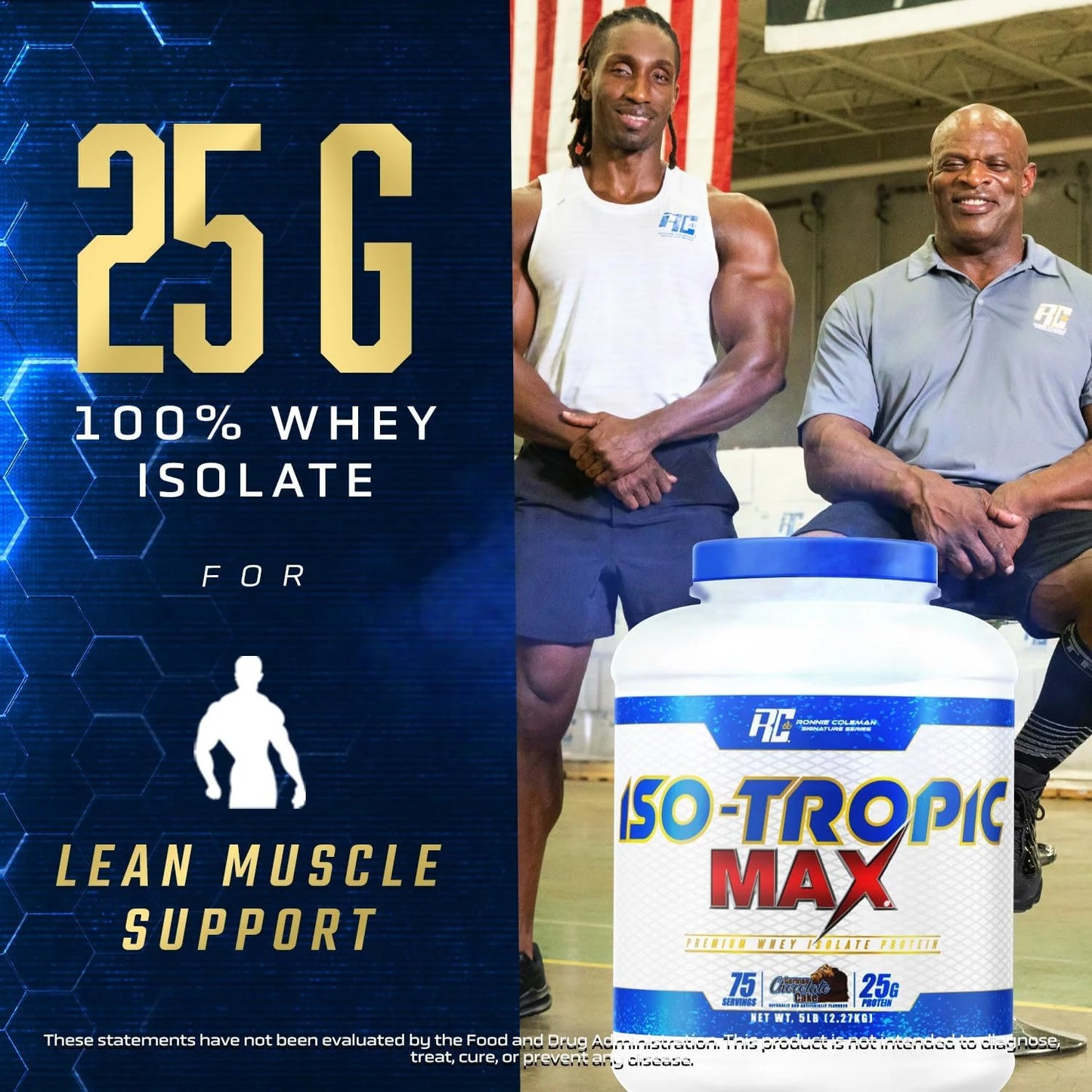Ronnie Coleman Iso-Tropic Max - Premium Whey Isolate Protein