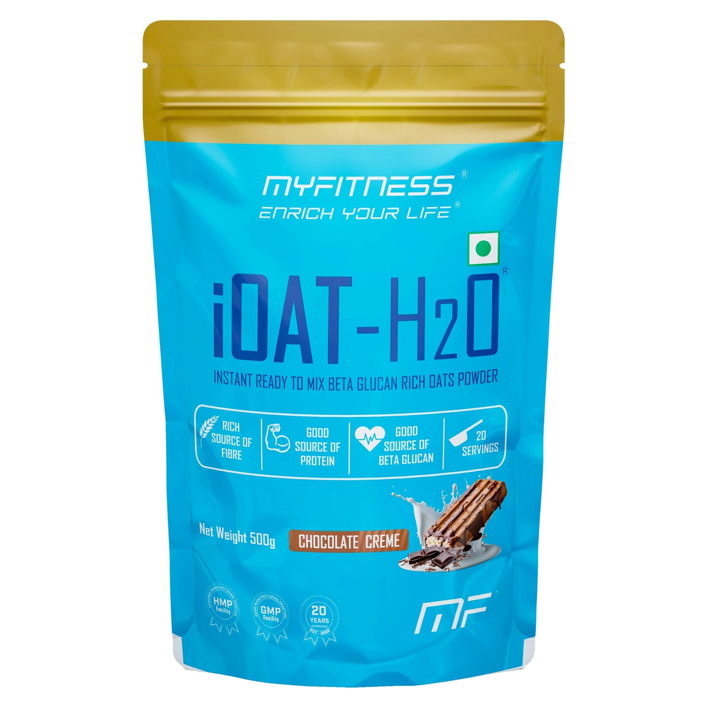 Myfitness iOAT-H2O | Instant Protein & Beta-Glucan Oats