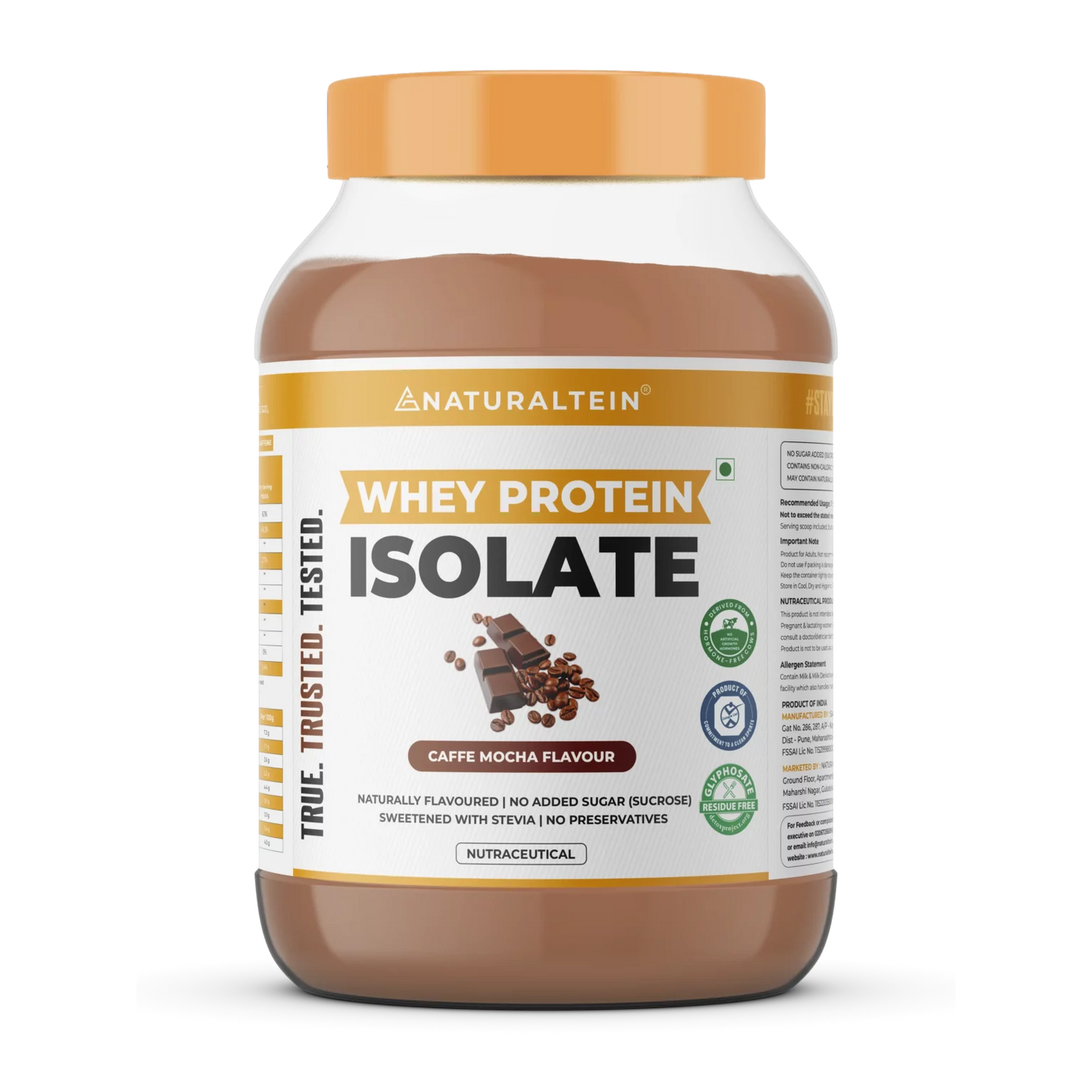 Naturaltein Whey Protein Isolate - 24g Natural Protein Scoop
