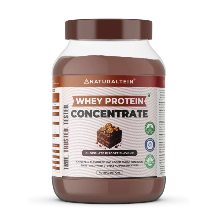 Naturaltein Whey Protein Concentrate | 21g Protein, Natural Flavor