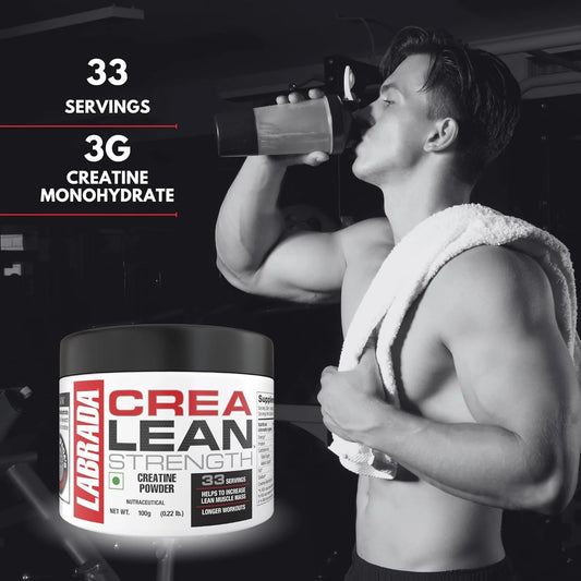 Labrada Crealean | 3g Pure Creatine for Strength & Recovery