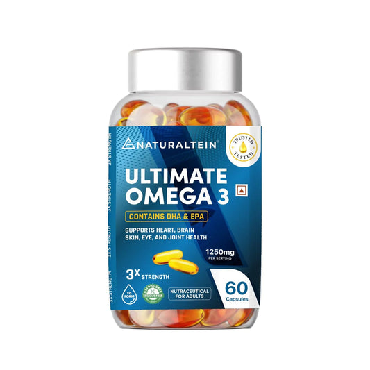 Naturaltein Ultimate Omega 3 - Triple Strength Fish Oil