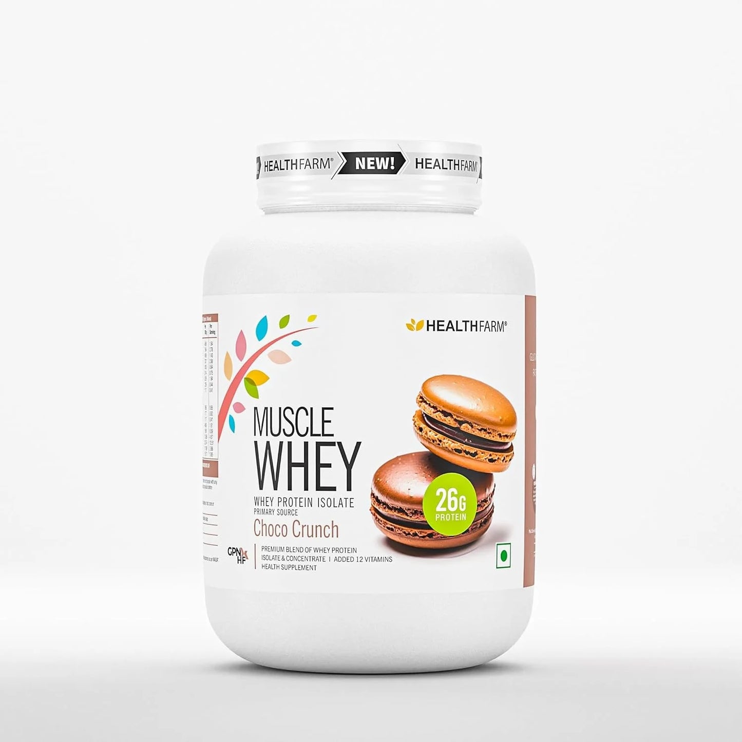 Healthfarm Muscle Whey Protein - 26g Premium Protein Scoop
