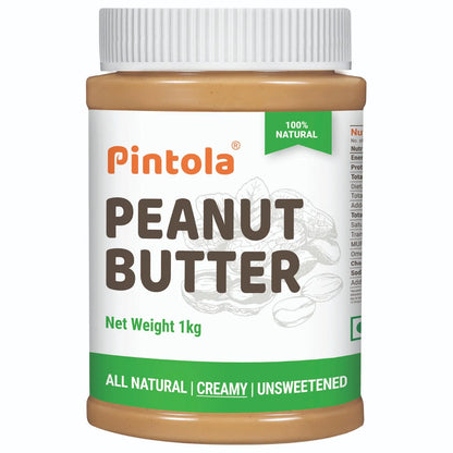 Pintola All Natural Unsweetened Peanut Butter