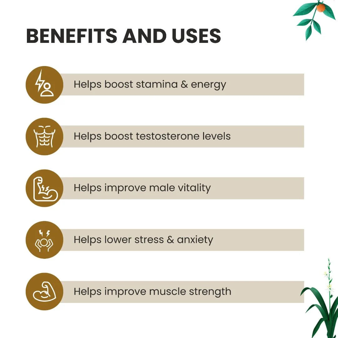 Foresta Organics Menz-X Health – Boost Vitality & Stamina