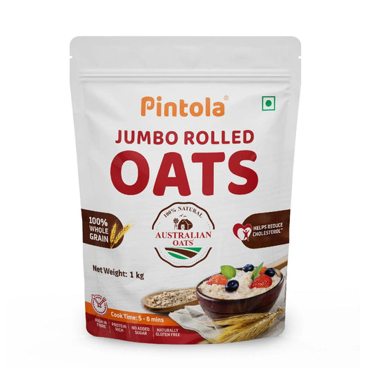 Pintola Jumbo Rolled Oats | Gluten-Free, High Protein