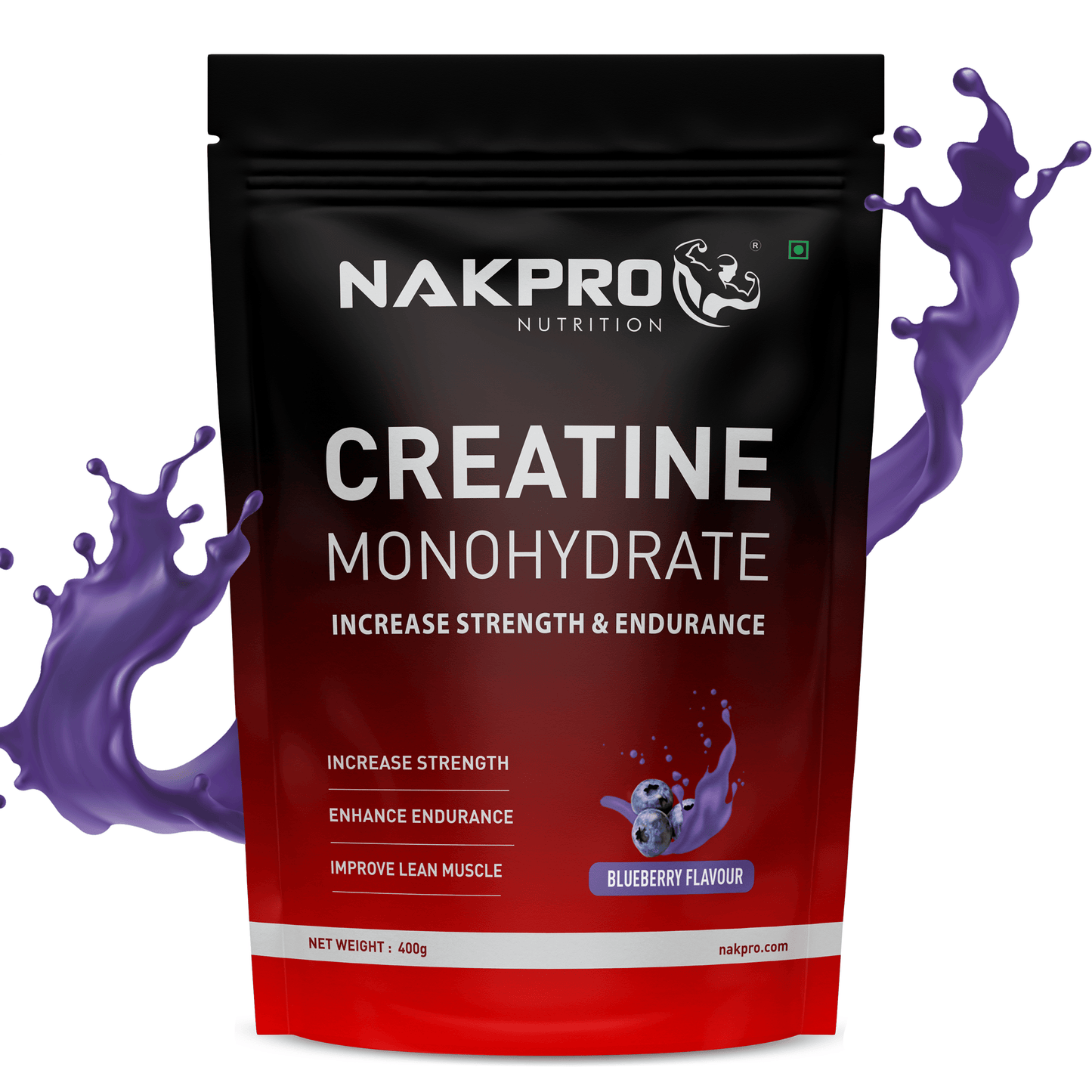 Nakpro Micronized Creatine | Pure Strength & Recovery Boost