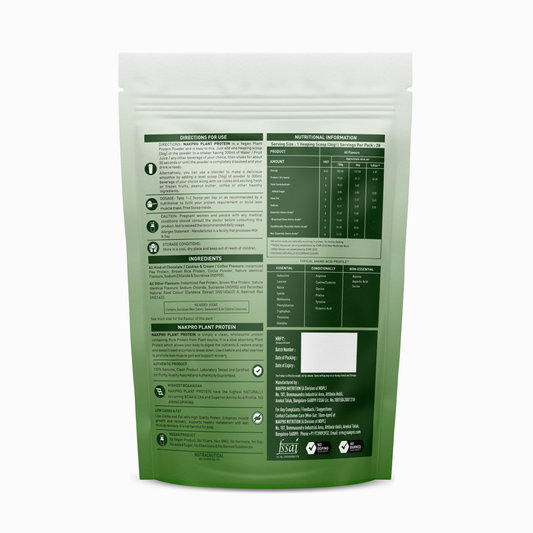Nakpro Plant Protein | 25g Vegan Power with Brown Rice