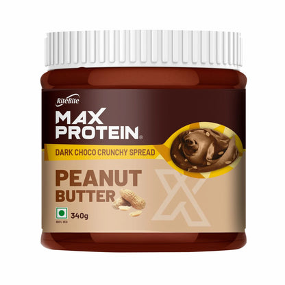 RiteBite Max Protein Peanut Butter Dark Choco - Rich & Healthy